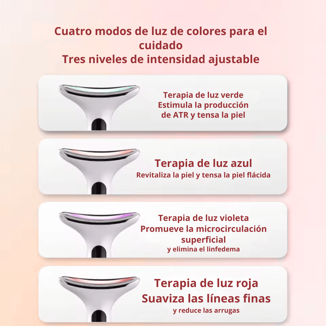 Masajeador Facial 4x1 Reductor de arrugas y lineas de expresión